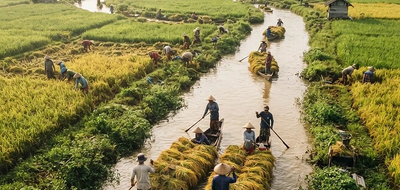 Menata Rantai Nilai Beras Lokal di Lahan Rawa Barito Kuala
