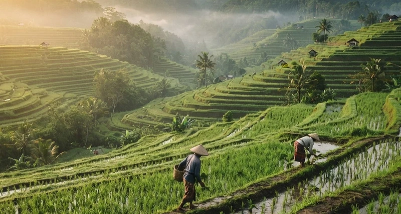 Koperasi Desa Bali Kembangkan Agrowisata Sawah Berkelanjutan