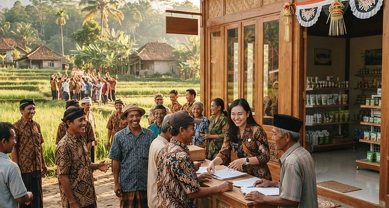 Kopdes Merah Putih Resmi Beroperasi, Gerakkan Ekonomi Desa Oktober 2026