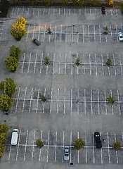 Bookstore Parking - Commercial Lot, pavement marking and striping by Stripe Kings