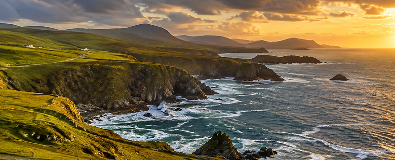 Donegal coastline along the Wild Atlantic Way