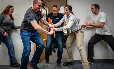 Active shooter response simulation training exercise