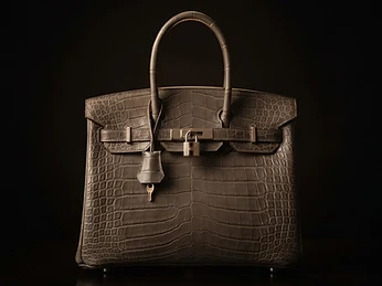 Hermès Birkin 30 Croco Étoupe