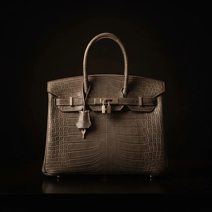 Hermès Birkin 30 Croco Étoupe