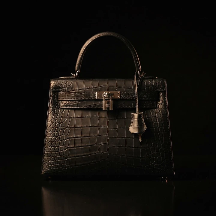 Hermès Kelly 25 Croco Mat