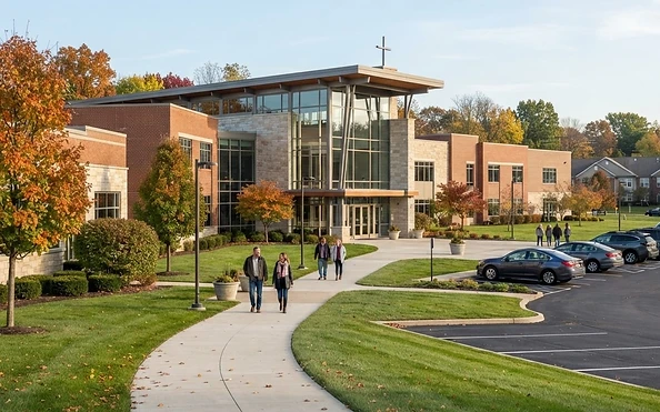 Lancaster campus exterior