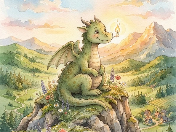 Il Drago Gentile del Monte Verde