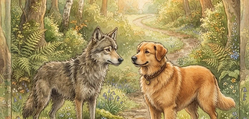 Il Lupo e il Cane