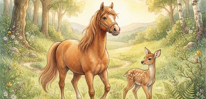Il Cavallo e il Cervo