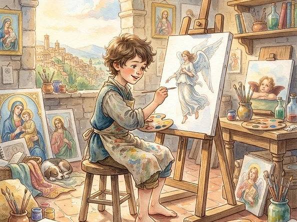 L'angelo di Raffaello