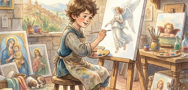L'angelo di Raffaello