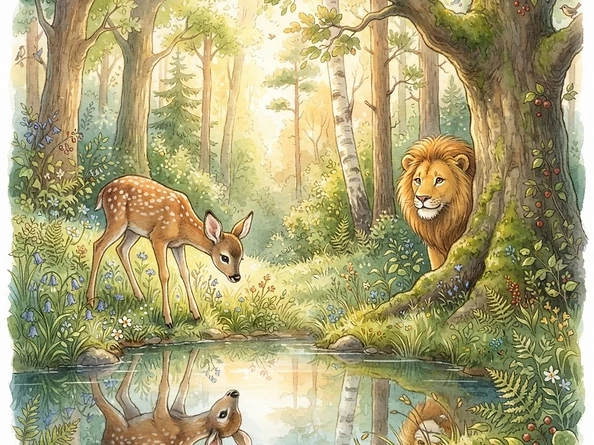 Il Cervo e il Leone