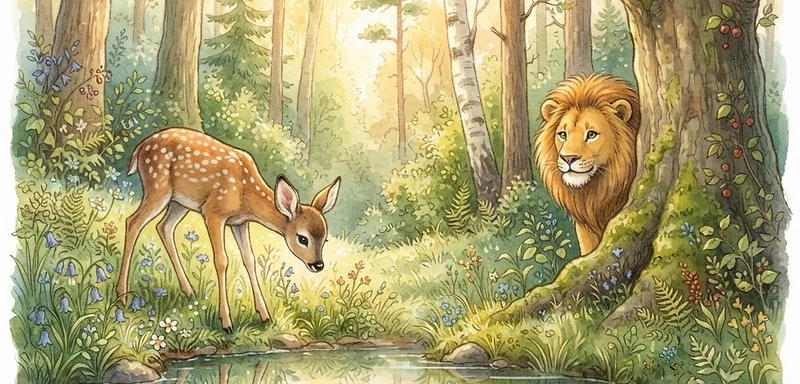 Il Cervo e il Leone
