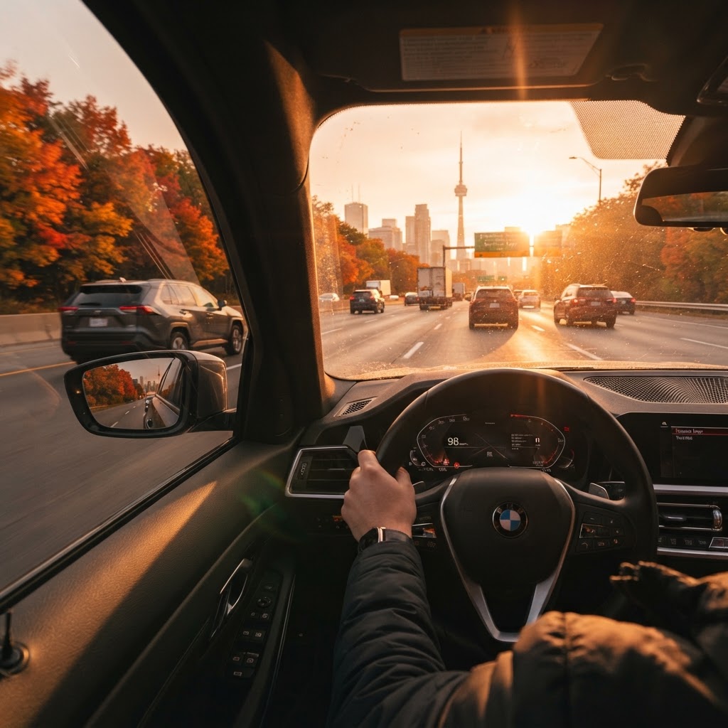 Fall Sun Glare Driving: Why October Blinds GTA Drivers (and How Tint Helps)
