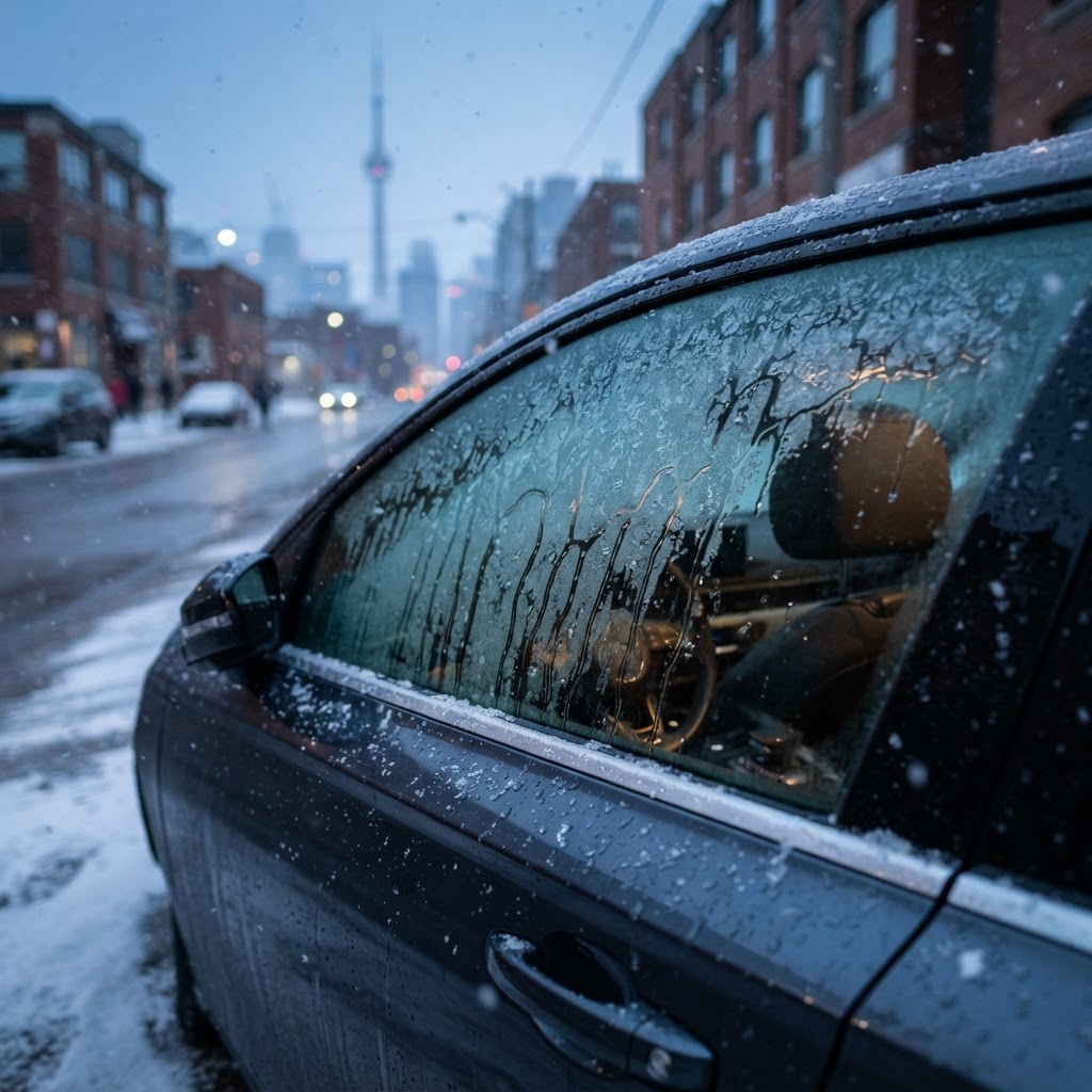 Winter Car Tint Care: Ice Scraper Tips
