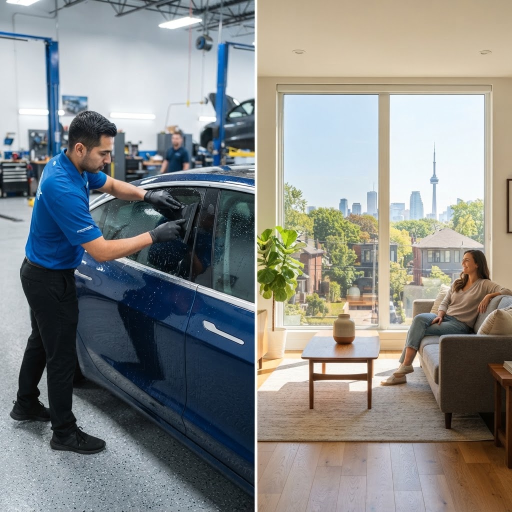 Window Tinting Cost in Toronto: Car Prices and Home Film Quotes