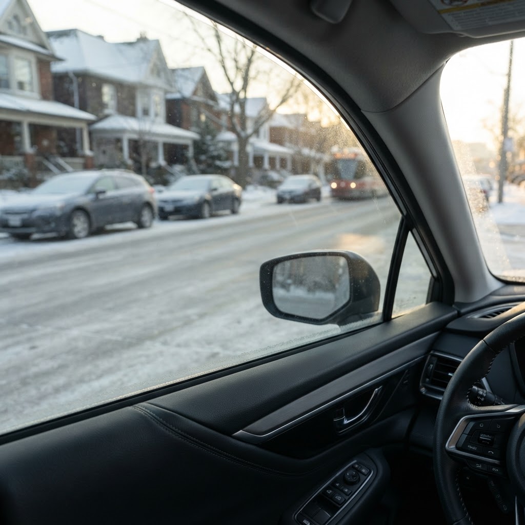 Winter Car Window Tint: Defroster and Visibility