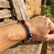 African Krobo Bead Bracelet angle 2