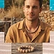 Brown Terracotta Clay Beaded Necklace Set angle 2