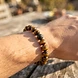 Brown Tiger's Eye Bracelet angle 2