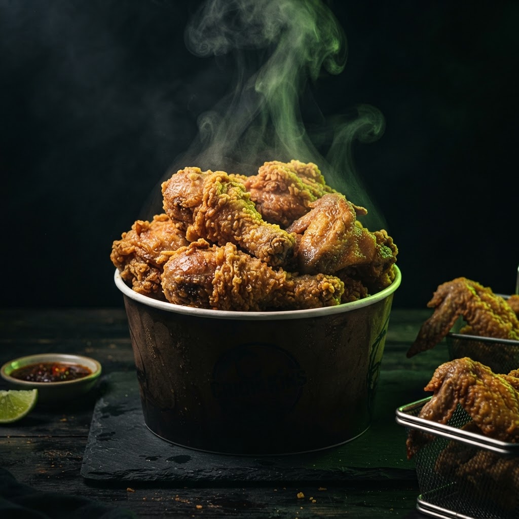 Broaster Express hot food counter coming soon at On The Go, late-night food in Curaçao