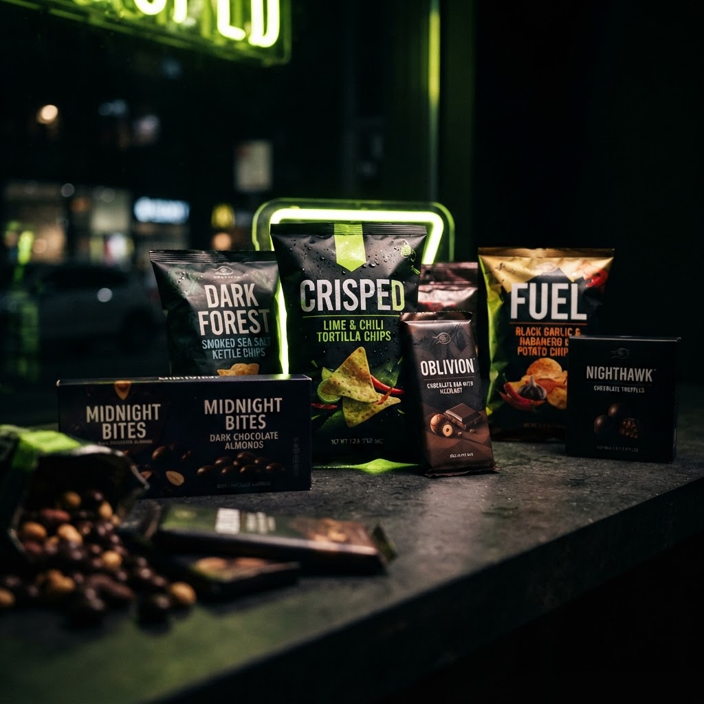 Snacks at On The Go, convenience store in Curaçao