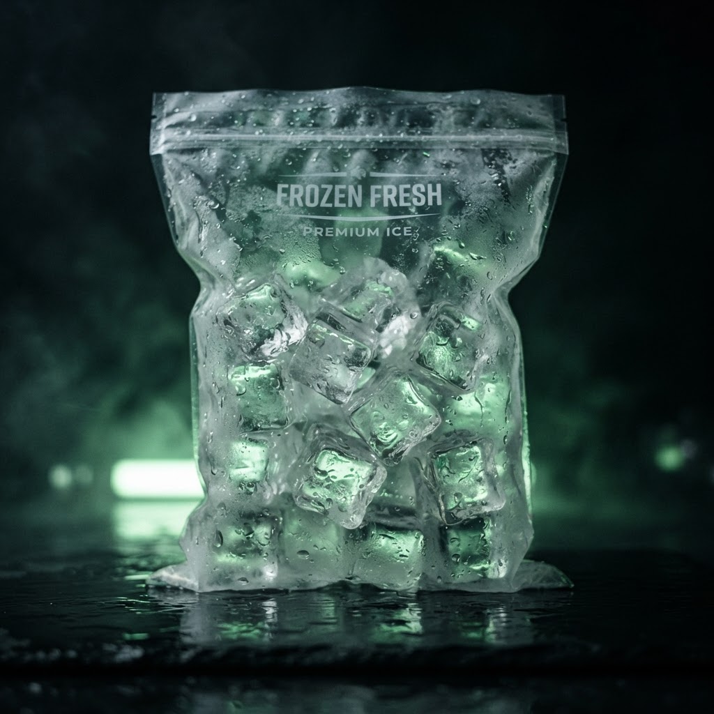 Ice at On The Go, convenience store in Curaçao