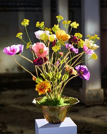 Zijden bloemen