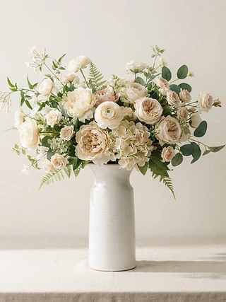 Boeket 'Fleur' met vaas 'Colonne'