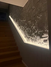 LED stair wall lighting
