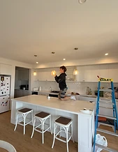 Classroom lighting installation