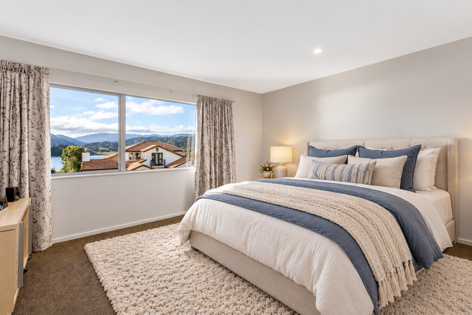 Upper Bedroom — Comfortable Doubles with a View