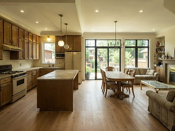 Open-Concept Main Floor Renovation before work began