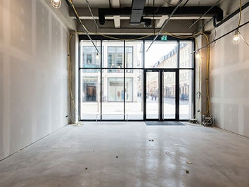 Retail Storefront Fit-Out before work began