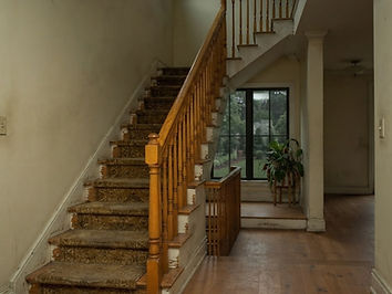 Staircase & Family Room Refresh before work began