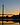 Bob Kerrey Pedestrian Bridge in Omaha, Nebraska, at sunset.