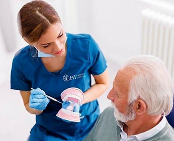 Dentures consultation at Chi Family Dental