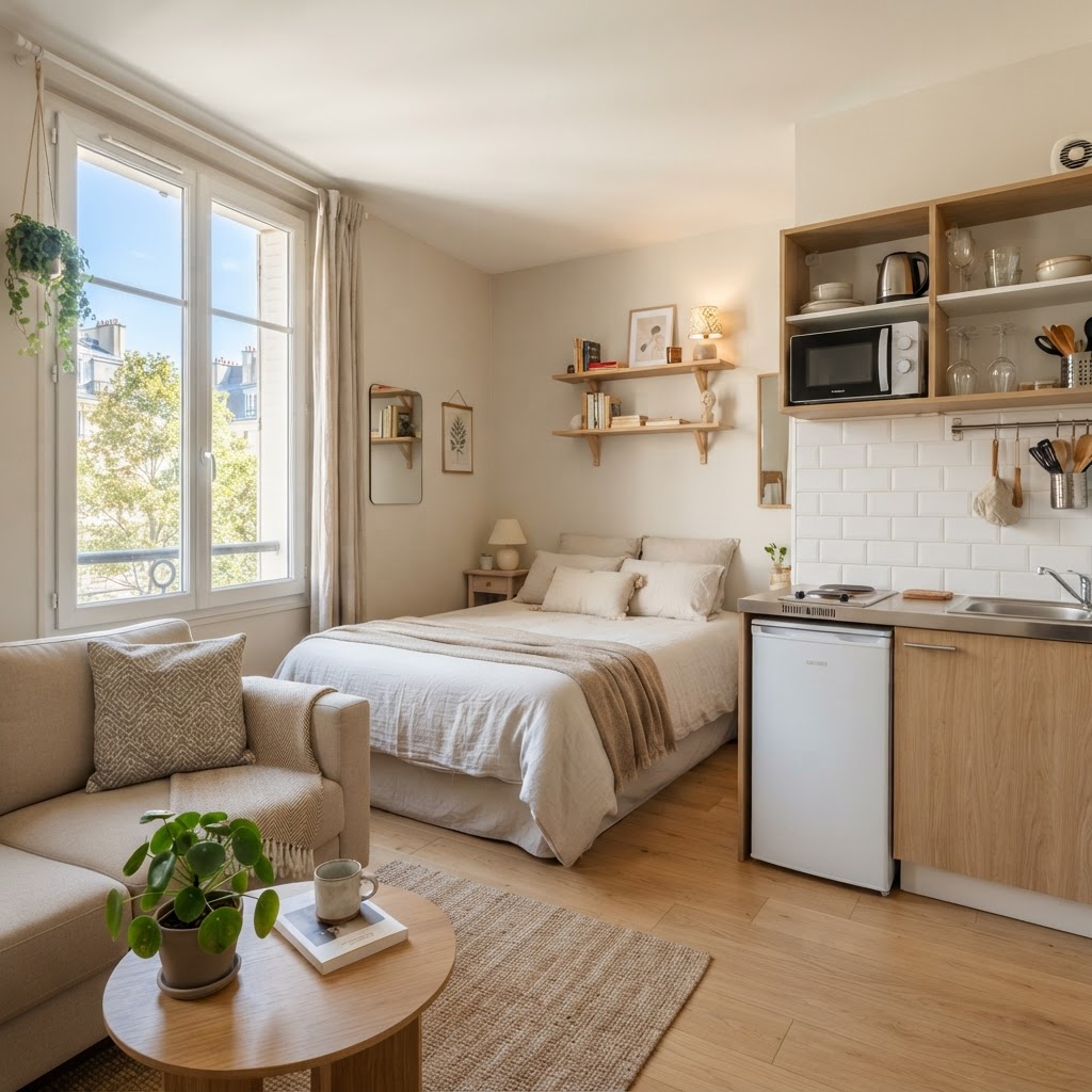 Cozy studio in the city center in Kiffa