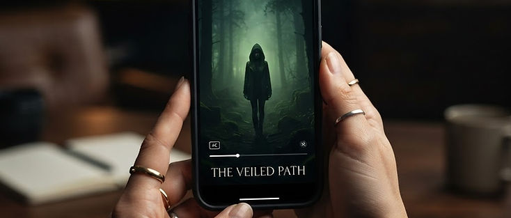 Vertical cinematic AI short framed for Reels and TikTok on a phone screen