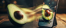 Still photograph transforming into a short animated AI video clip on a phone