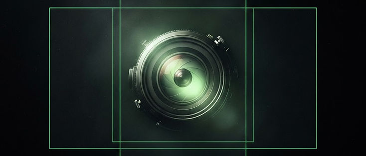 Centered subject shown inside overlapping social aspect-ratio frames