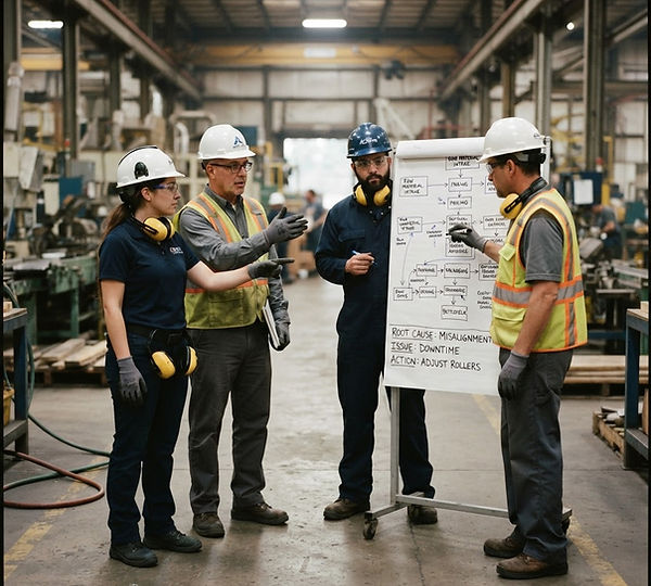Analyze & Improve in practice on the operating floor