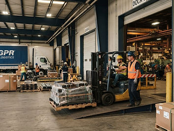 Supply Chain work on the operating floor