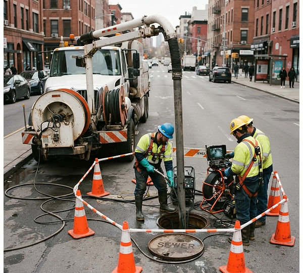 Representative illustration: A wastewater provider was 75% through the year but under 60% of the sewer line footage its city contract required.