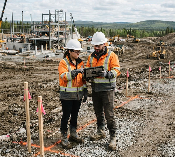 Representative illustration: A Canadian greenfield project team needed a tool to find planned-vs-actual KPI gaps and test scenarios.
