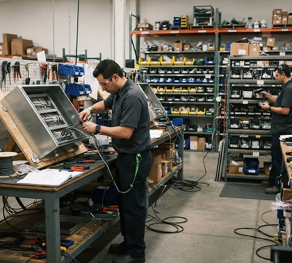 Representative illustration: A controls systems integrator and OEM was behind schedule in both divisions, with lost parts and labor overruns driving costs.