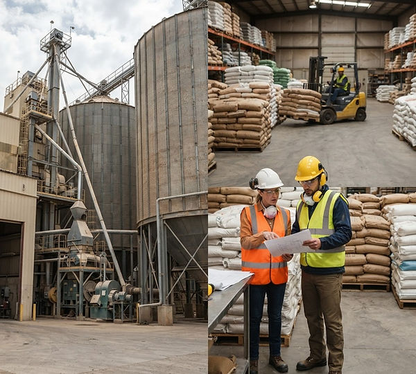 Representative illustration: A European-owned feed producer engaged USC for a sixth time at its largest site (~US$1.2B sales).