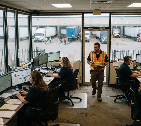 Representative illustration: A logistics firm built through 60 years of acquisitions had no standard transactional processes and could not track performance.