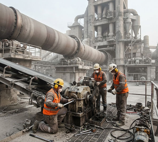 Representative illustration: A global building-products leader wanted to reduce maintenance costs across its network of cement plants.