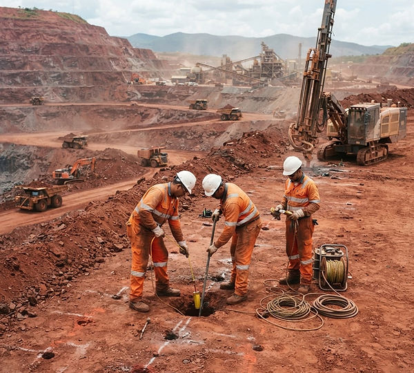 Representative illustration: A major Brazilian iron ore company needed to optimize drilling and blasting with a mine-to-mill approach.